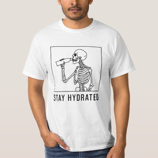 Bleib hydriert T-Shirt (Vorderseite)