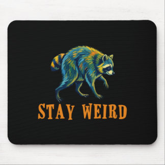 Bleib komisch lustiger Jimothy Seattle Waschbär Mousepad