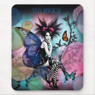 Bleib Magisch Frauen Mousepad