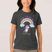 Bleib Magisch – Süßes Einhorn & Regenbogen Design