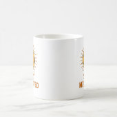 Bleib Motiviert Bitcoin Tasse (Mittel)