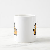 Bleib Motiviert Graffiti Kaffeetasse (Mittel)