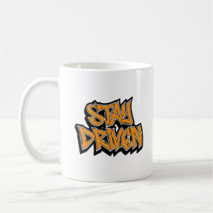 Bleib Motiviert Graffiti Kaffeetasse