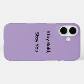Bleib Mutig iPhone-Hülle Case-Mate iPhone Hülle (Rückseite (Horizontal))