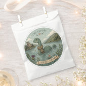 Bleib neugierig gemütliches Kryptiden Nessie Loch Geschenktütchen (Ausgeschnitten)