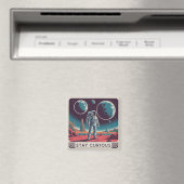 Bleib neugierig magnet (In Situ (Geschirrspüler))