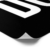 Bleib nicht stehen, wenn du müde bist, wenn du fer poster (Ecke)