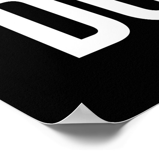 Bleib nicht stehen, wenn du müde bist, wenn du fer poster (Ecke)