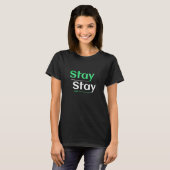Bleib niedrig. Bleib Lofi. T-Shirt (Vorne ganz)