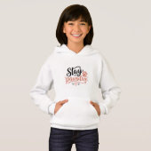 Bleib Pawsitiv Hoodie (Vorne ganz)