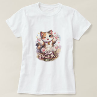 Bleib Pawsitiv T-Shirt