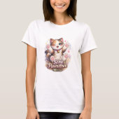 Bleib Pawsitiv T-Shirt (Vorderseite)