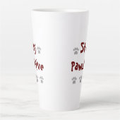 Bleib Pfotig Milchtasse (Vorderseite)