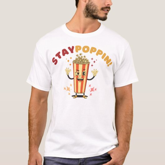 Bleib Poppig T-Shirt (Vorderseite)