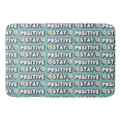 Bleib positiv badematte (Vorderseite)