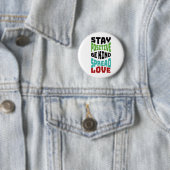 Bleib positiv button (Beispiel)