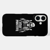 Bleib positiv Case-Mate iPhone hülle (Rückseite (Horizontal))