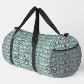 Bleib positiv duffle bag (Rechte Ecke)