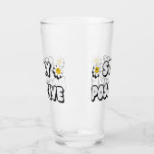 Bleib positiv glas (Links)