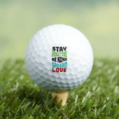 Bleib positiv golfball (Insitu T-Shirt)