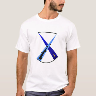 Bleib Positiv Grafik Cross T-Shirt