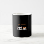Bleib positiv kaffeetasse (Mittel)