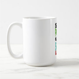 Bleib positiv kaffeetasse