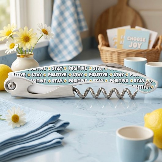 Bleib positiv kellnermesser