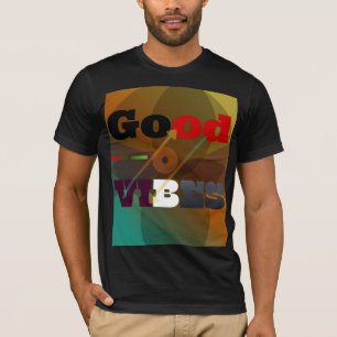 Bleib Positiv Motivations-Typografie Herren-T-Shir T-Shirt