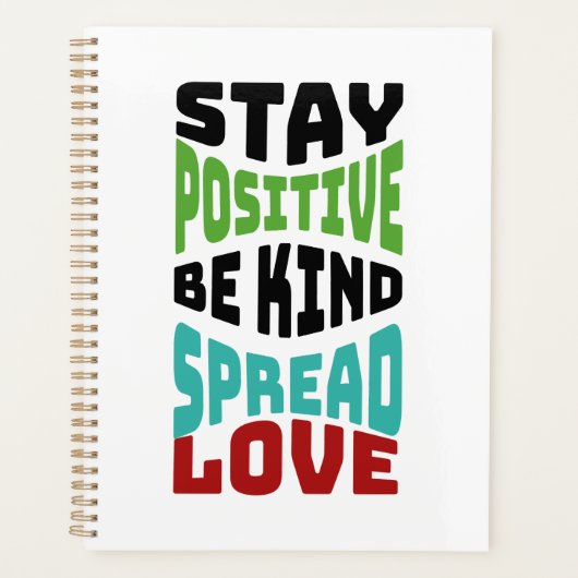 Bleib positiv planer (Vorderseite)