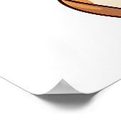Bleib Positiv Poster (Ecke)