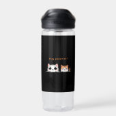 Bleib positiv trinkflasche (Rückseite)