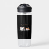 Bleib positiv trinkflasche (Vorderseite)