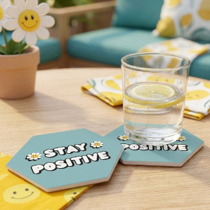 Bleib positiv untersetzer