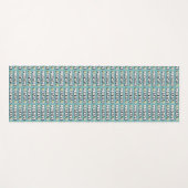 Bleib positiv yogamatte (Vorderseite (Horizontal))