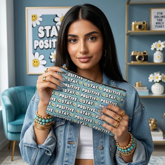 Bleib positiv zubehörtasche