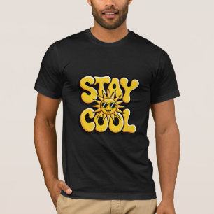 Bleib Retro-Cool mit Sonnenbrille in der Sonne T-Shirt