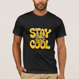 Bleib Retro-Cool mit Sonnenbrille in der Sonne T-Shirt