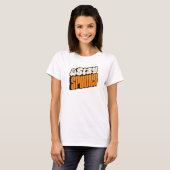 Bleib Retro Halloween Geist spooky T-Shirt (Vorne ganz)