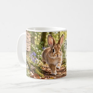 Bleib ruhig & hopp auf Bunny-Mug Kaffeetasse