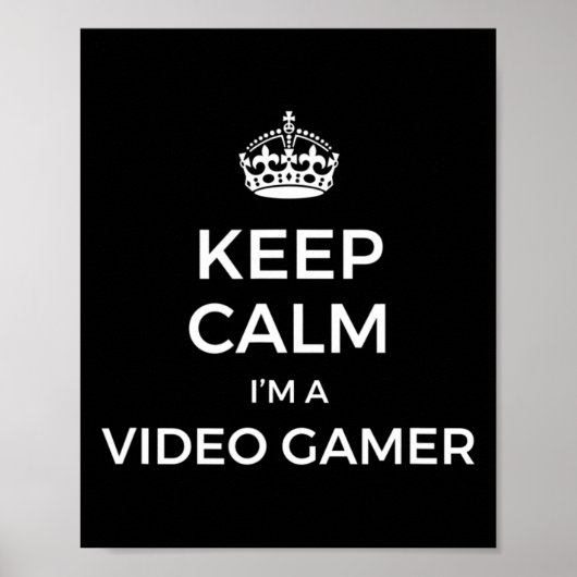 Bleib ruhig, ich bin ein Videospieler  Poster (Vorne)