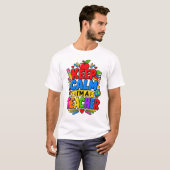 Bleib ruhig, ich bin Lehrer T-Shirt (Vorne ganz)