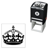 Bleib ruhig Krone Permastempel (Beispiel)
