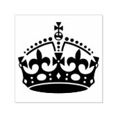 Bleib ruhig Krone Permastempel (Design)