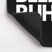 Bleib Ruhig – Lustiges Bleib Ruhig Büro Mousepad (Ecke)