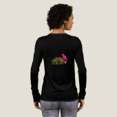 ''Bleib ruhig & mach weiter Garten'' Tri-Blend Shirt (Voller Rückseite)