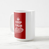 Bleib ruhig, Mann Kaffeetasse (Vorderseite Links)
