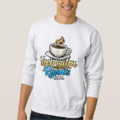 Bleib ruhig sweatshirt (Vorderseite)
