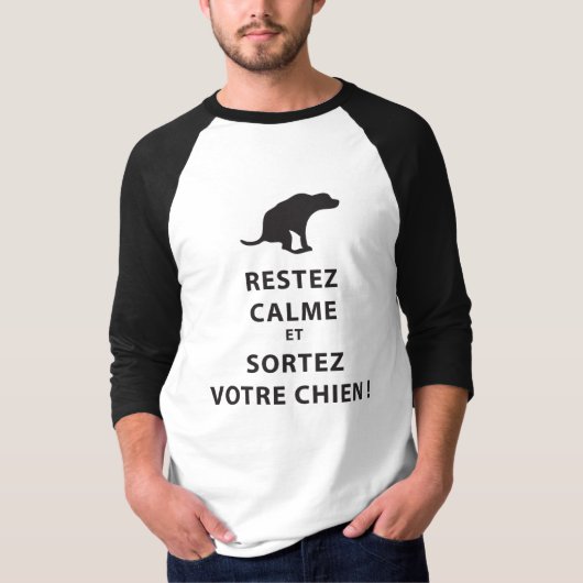 BLEIB RUHIG T-Shirt (Vorderseite)