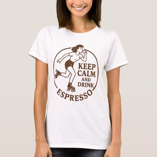 Bleib ruhig T-Shirt (Vorderseite)